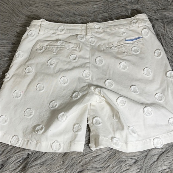 New Chino Anthropologie Embroidered shorts - Picture 5 of 7